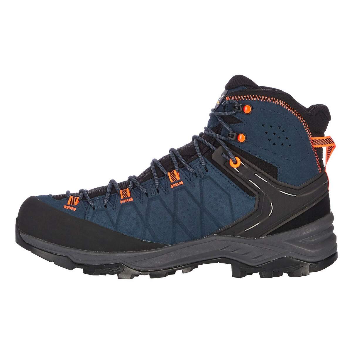 Bild 3 von Salewa MS ALP TRAINER 2 MID GTX Herren Wanderstiefel DARK DENIM/FLUO ORANGE