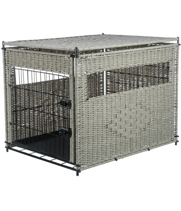 Bild 1 von Trixie Hundekäfig Home Kennel, Polyrattan, ca. B58/H60/T77 cm