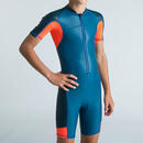 Bild 1 von Schwimmanzug Shorty Jungen - 100 Kloupi blau/rot Blau|orange|türkis