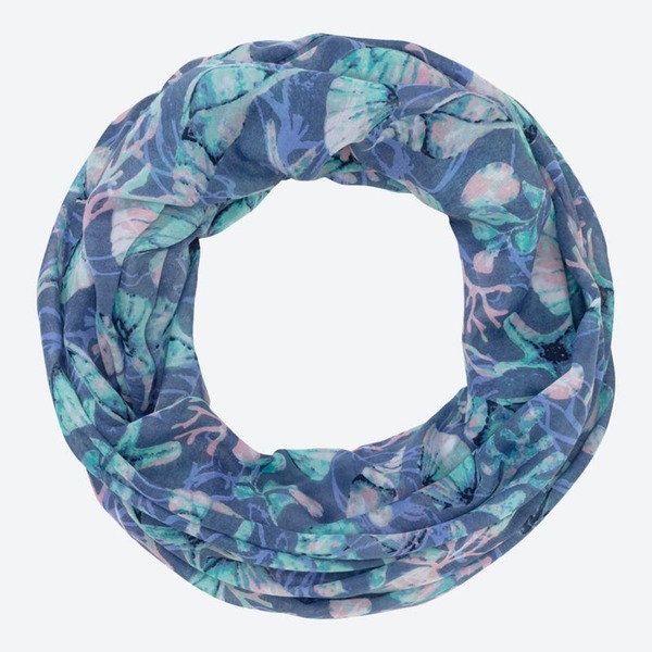 Bild 1 von Damen-Loop-Schal mit schickem Muster, Dark-blue