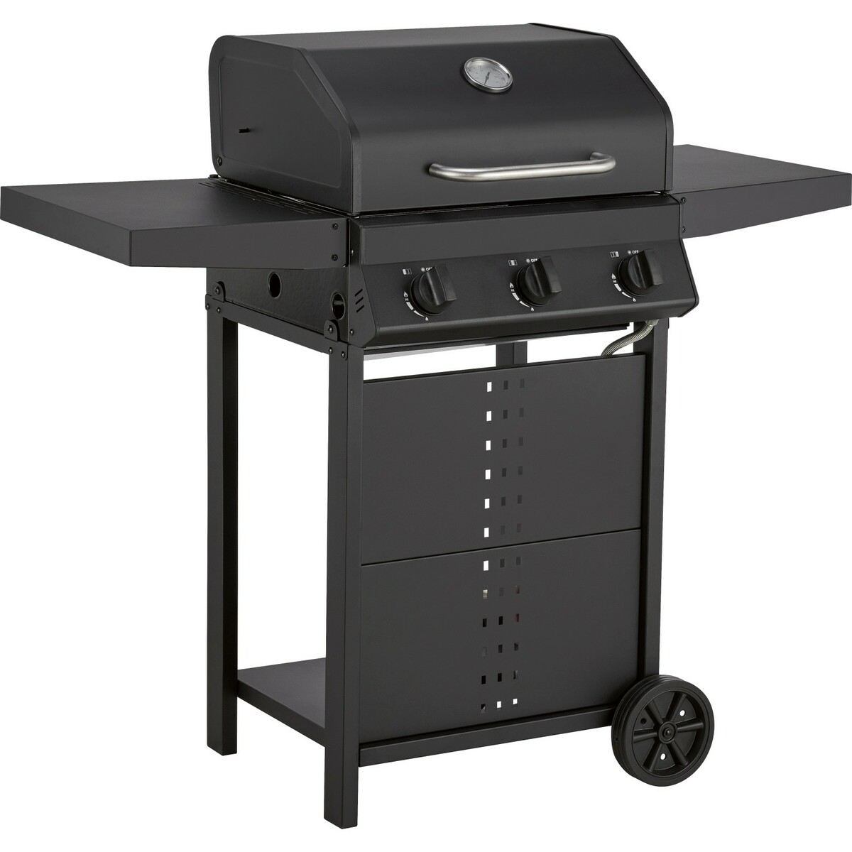 Bild 1 von Gasgrill Cumbre 3 Brenner 48 cm x 37 cm mit Rollen