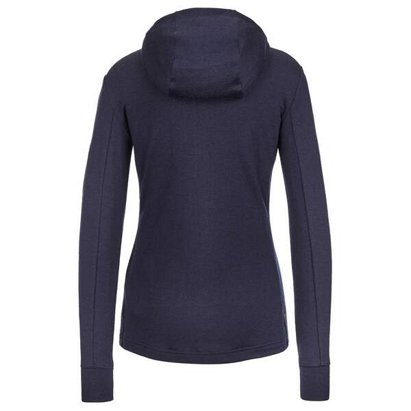 Bild 2 von Icebreaker W QUANTUM III LS ZIP HOOD Damen Wolljacke MIDNIGHT NAVY