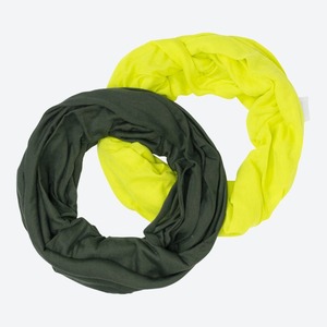 Damen-Loop-Schal, 2er-Pack, ca. 170x50cm, Yellow