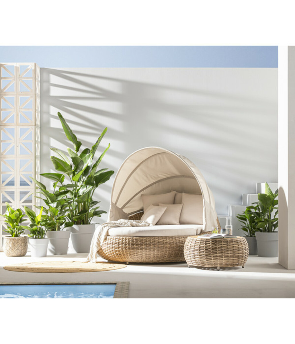 Bild 2 von Dehner Daybed Tulum, ca. B179/H163/T220 cm