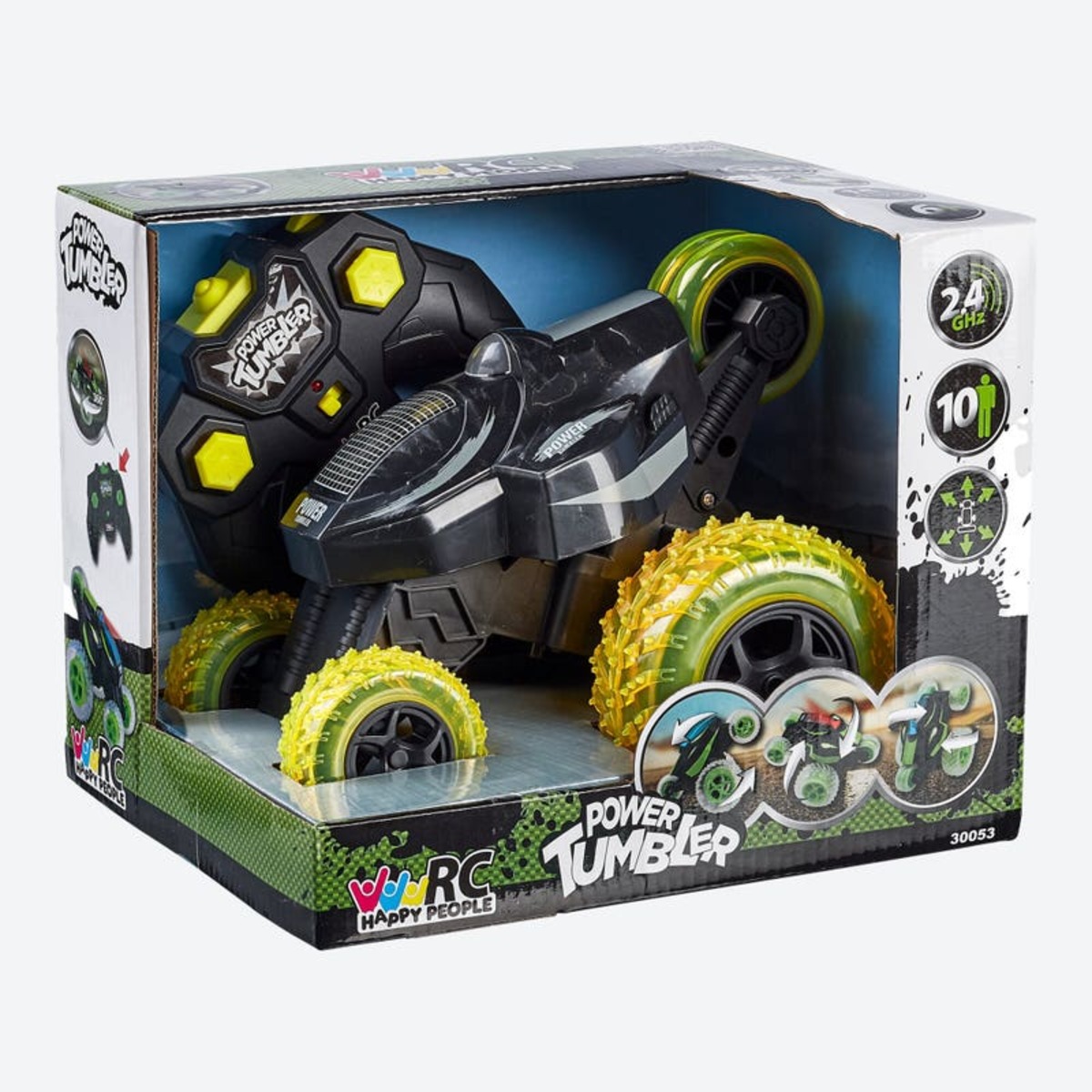 Bild 1 von Happy People RC-Power-Tumbler, ca. 17cm, Black