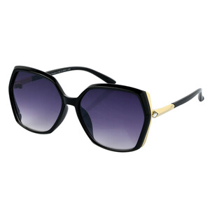 Damen Sonnenbrille mit UV-Schutz GOLD / SCHWARZ