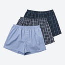 Bild 1 von Herren-Webboxershorts, 3er-Pack, Blue