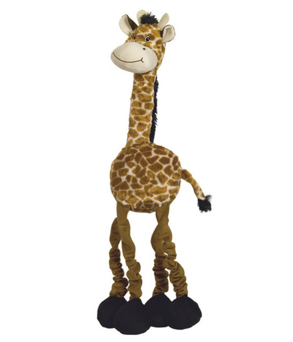 Bild 1 von Nobby Hundespielzeug Plüschgiraffe elastisch, ca. B18/H72/T13 cm