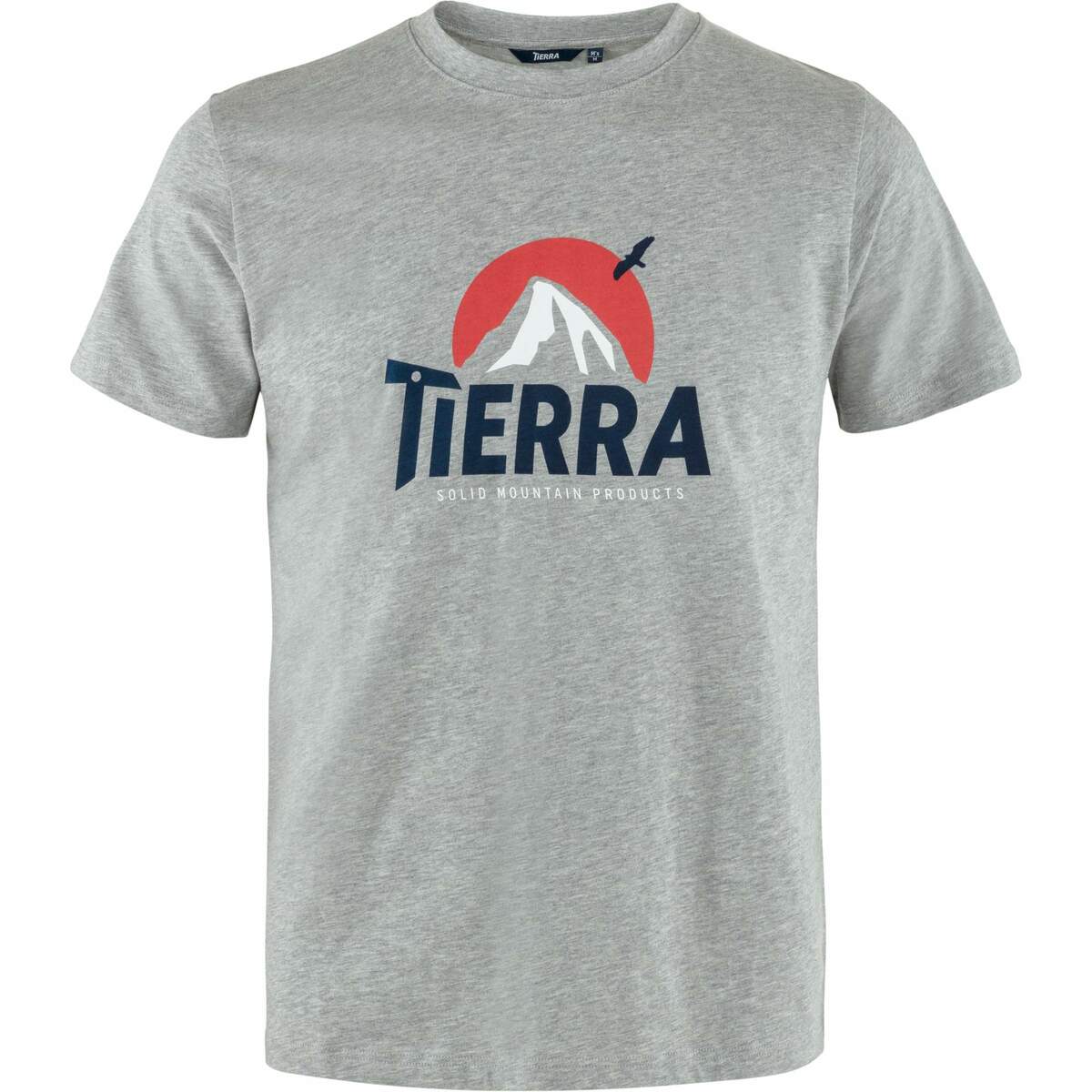 Bild 1 von Tierra ORGANIC COTTON EVEREST TEE M Herren T-Shirt GREY MELANGE