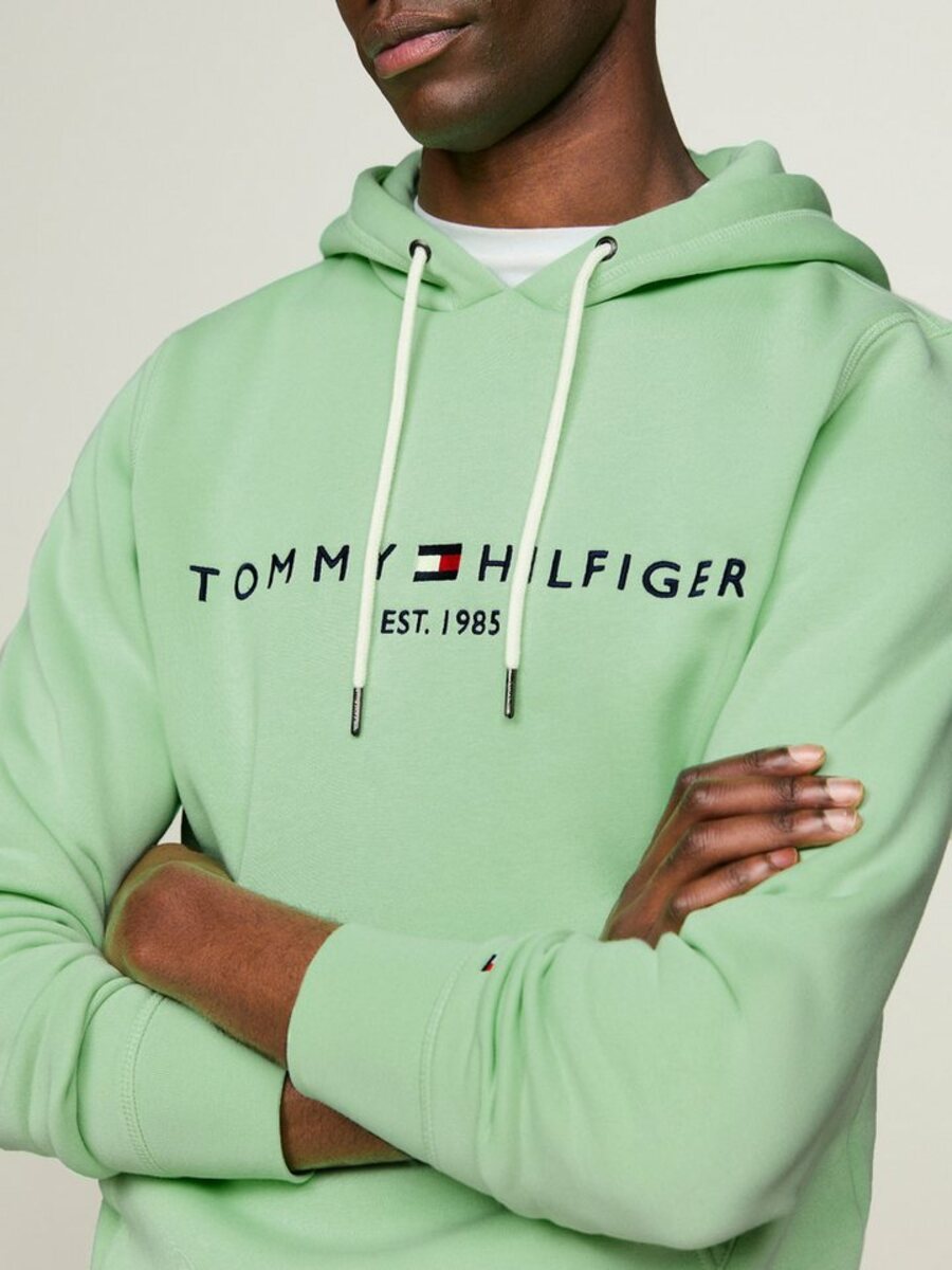 Bild 1 von Tommy Hilfiger Kapuzensweatshirt TOMMY LOGO HOODY mit Kapuze und Kängurutasche, Grün