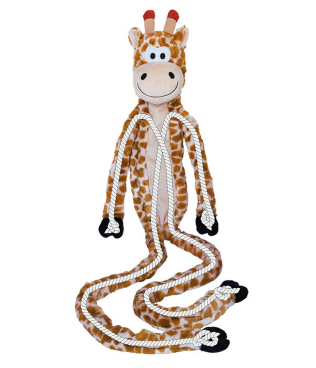 Bild 2 von Nobby Hundespielzeug Plüschgiraffe lang, ca. B14/H64/T10 cm