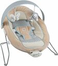 Bild 1 von BabyGo Babywippe Cozy, beige, elektrisch, mit Sound und Vibrationsfunktion, Beige