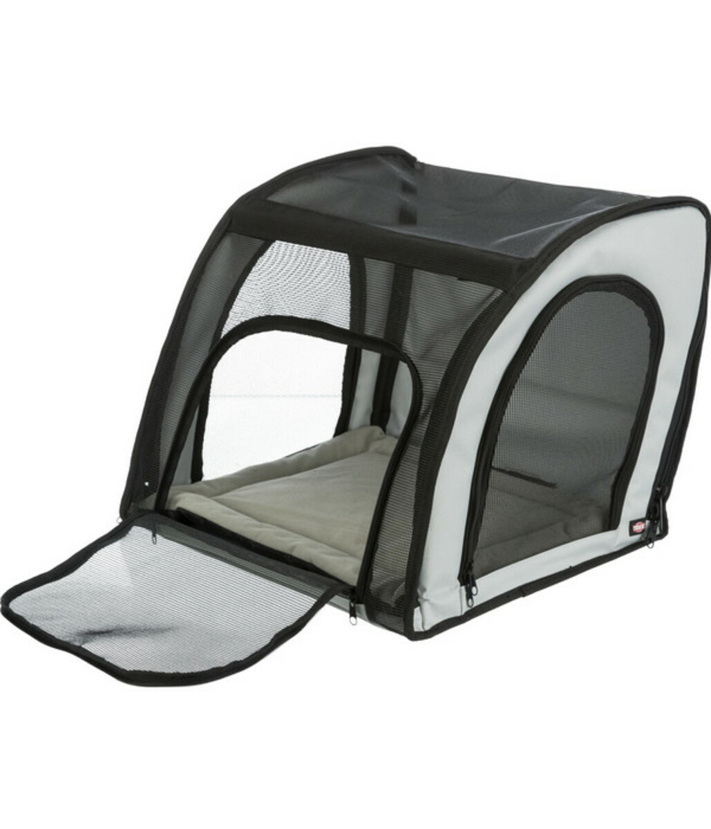 Bild 2 von Trixie Autositz, grau/schwarz, ca. B44/H37/T40 cm