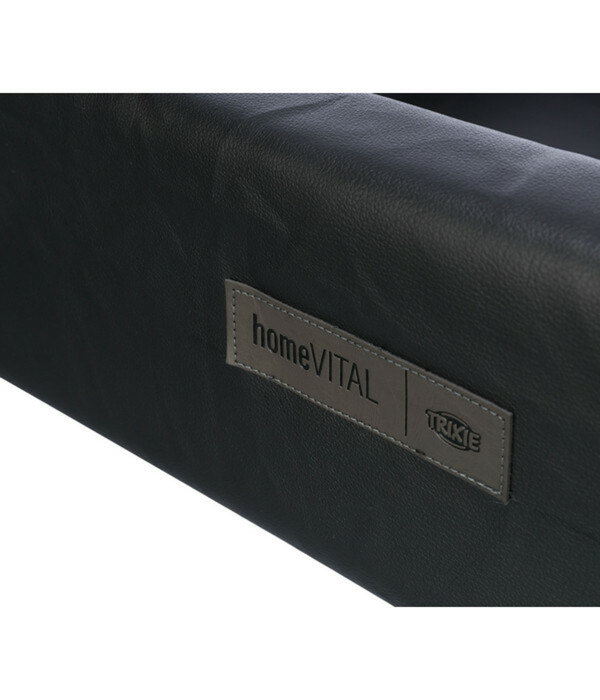 Bild 3 von Trixie Vital Hundebett Remo, rechteckig, schwarz, ca. B70/T60 cm