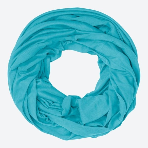 Bild 1 von Damen-Loop-Schal in Jersey-Qualität, ca. 78x180cm, Turquoise