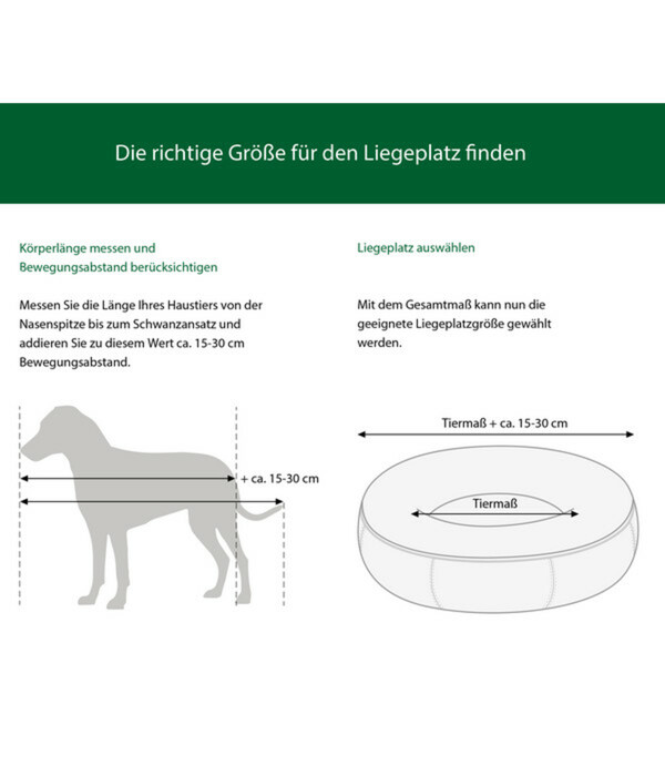 Bild 3 von Trixie Hundebett Liano, rund, grau