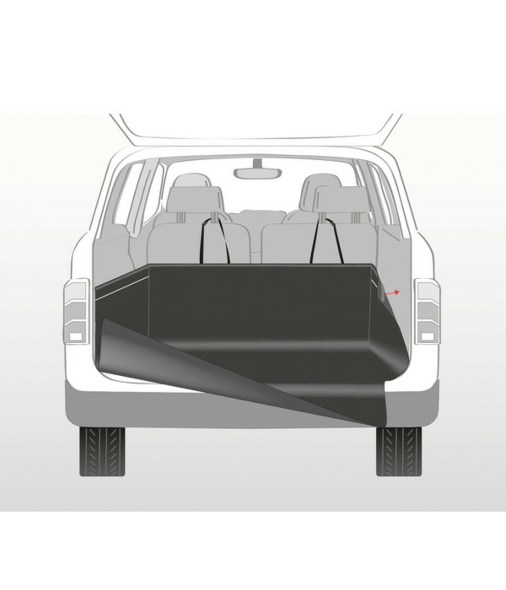 Bild 1 von Trixie Kofferraum-Schondecke, schwarz, ca. B210/T175 cm