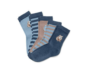 5 Paar Kleinkind-Socken, blau