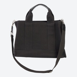 Damen-Handtasche mit langem Träger, ca. 34x26x14cm, Black