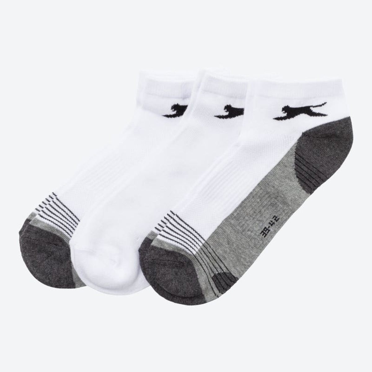 Bild 1 von Slazenger Herren-Sport-Sneaker-socken, 3er-Pack, White