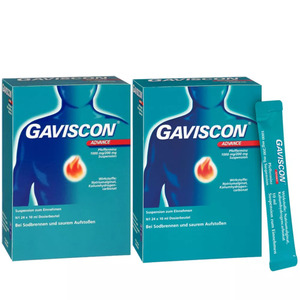 Gaviscon Advance Pfefferminz Suspension Doppelpack