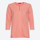 Bild 1 von Damen-Shirt mit elastischem Saum, Pink
