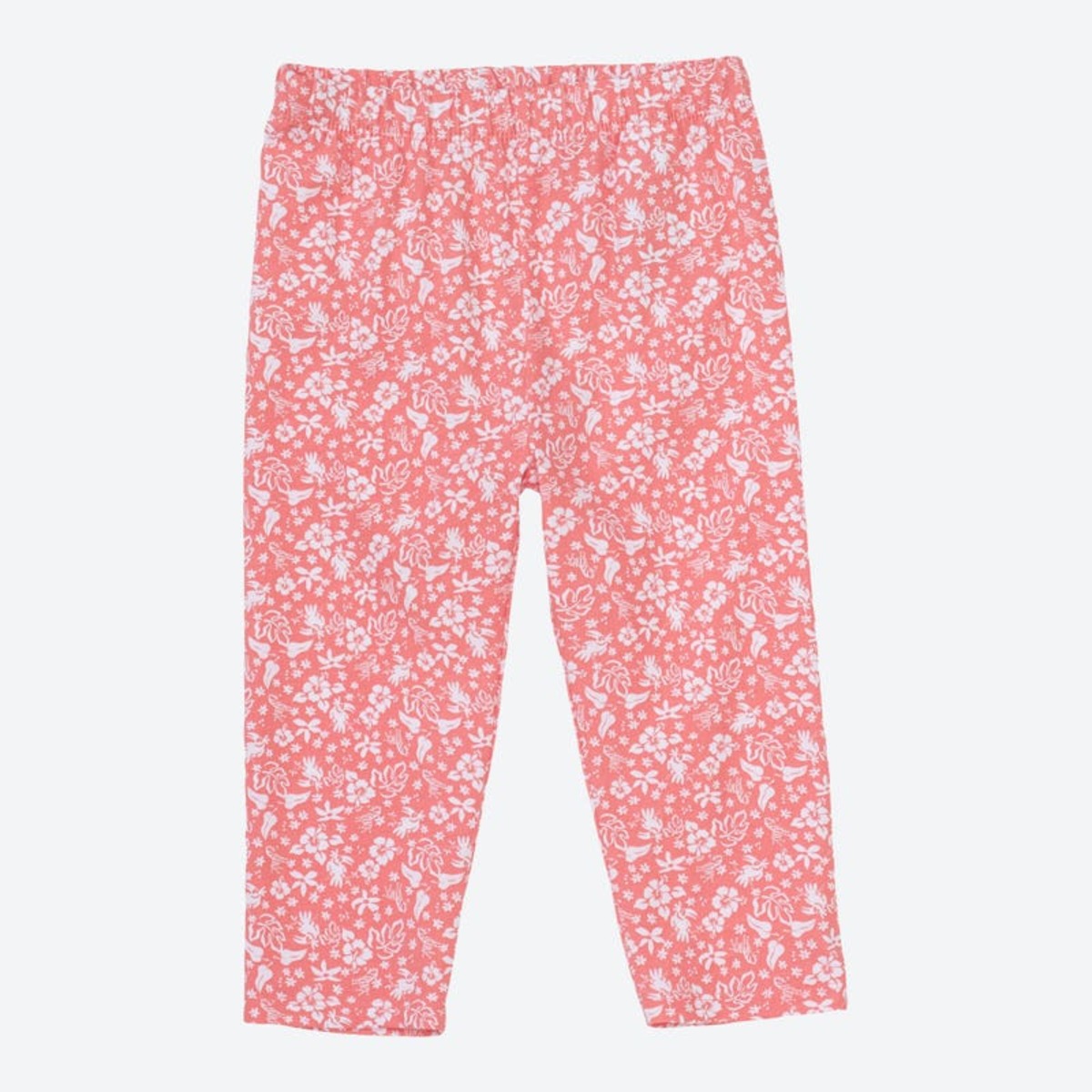 Bild 1 von Kinder-Mädchen-Caprihose in Tropen-Design, Rose