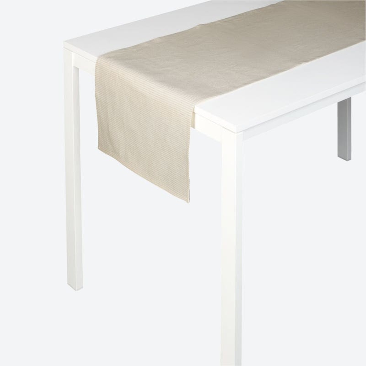 Bild 1 von Tischläufer mit Leinen, ca. 40x140cm, Beige