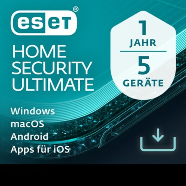 Bild 1 von ESET HOME Security Ultimate | 5 Geräte | Download & Produktschlüssel