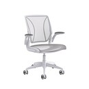 Bild 1 von Humanscale World Chair Schreibtischstuhl mit weichen Rollen, weiß