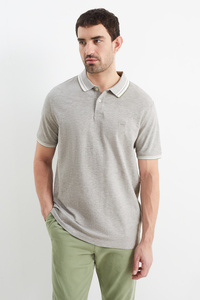 C&A Poloshirt, Grau, Größe: S