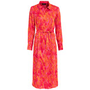 Bild 1 von Damen Hemdkleid mit floralem Muster PINK / ROT / ORANGE