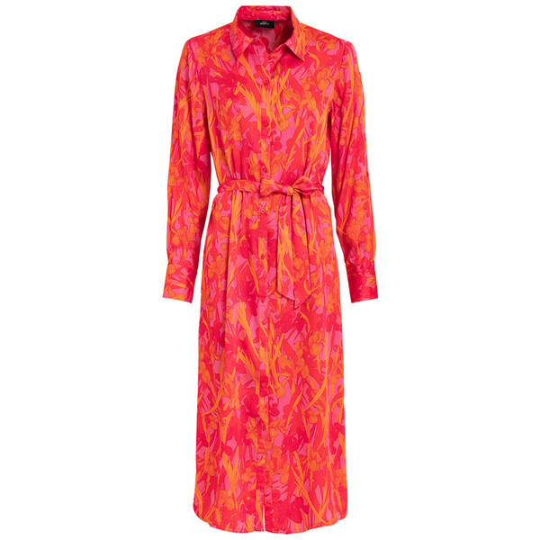 Bild 1 von Damen Hemdkleid mit floralem Muster PINK / ROT / ORANGE