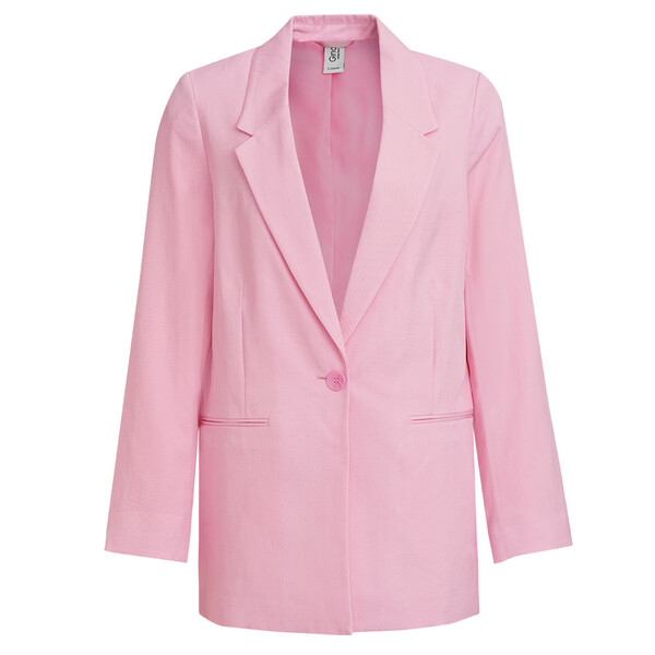 Bild 1 von Damen Blazer mit einem Knopf ROSA