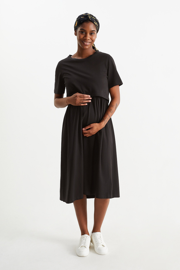 Bild 1 von C&A Still-Kleid, Schwarz, Größe: XS