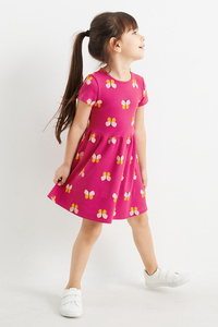C&A Schmetterling-Kleid, Pink, Größe: 92