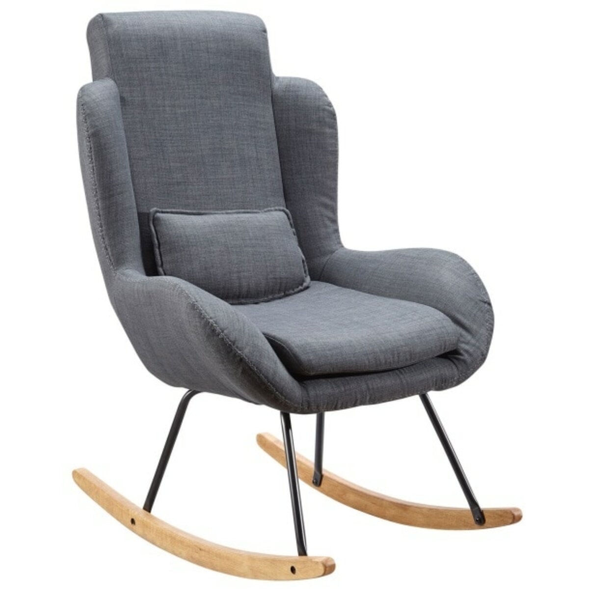 Bild 1 von Schaukelstuhl Rocky dunkelgrau