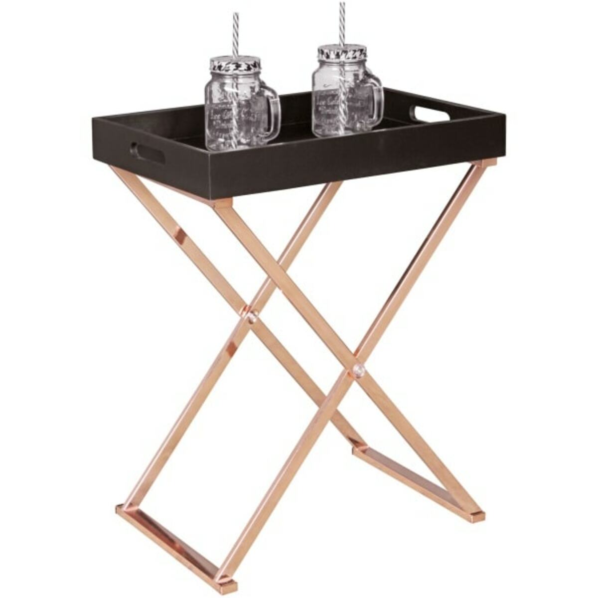 Bild 1 von Beistelltisch Arandis Kupfer/schwarz