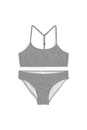 Bild 1 von C&A Bikini-LYCRA® XTRA LIFE™-2 teilig-gestreift, Schwarz, Größe: 128