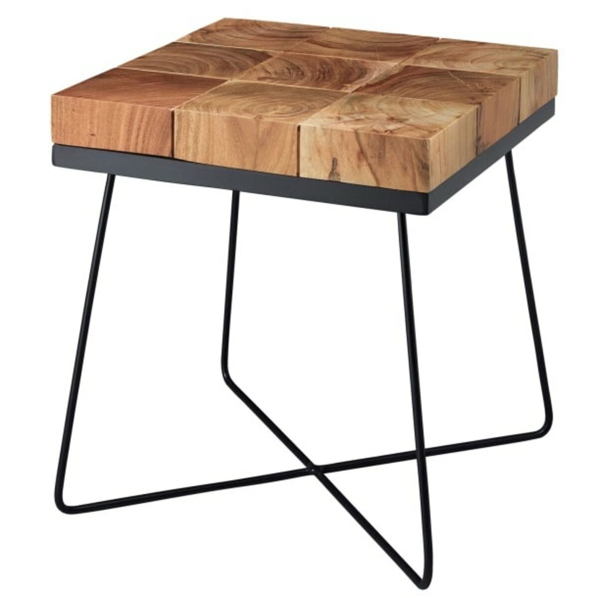 Bild 1 von Beistelltisch Usakos Akazie / Metall