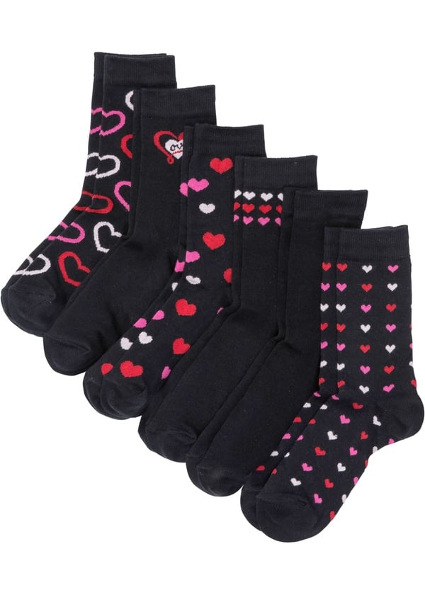 Bild 1 von Damen Socken mit Bio-Baumwolle (6er Pack), 35-38