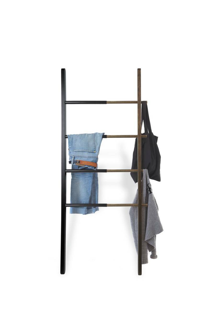 Bild 1 von Zurbrüggen HUB Leiter schwarz/walnuss, Materialmix