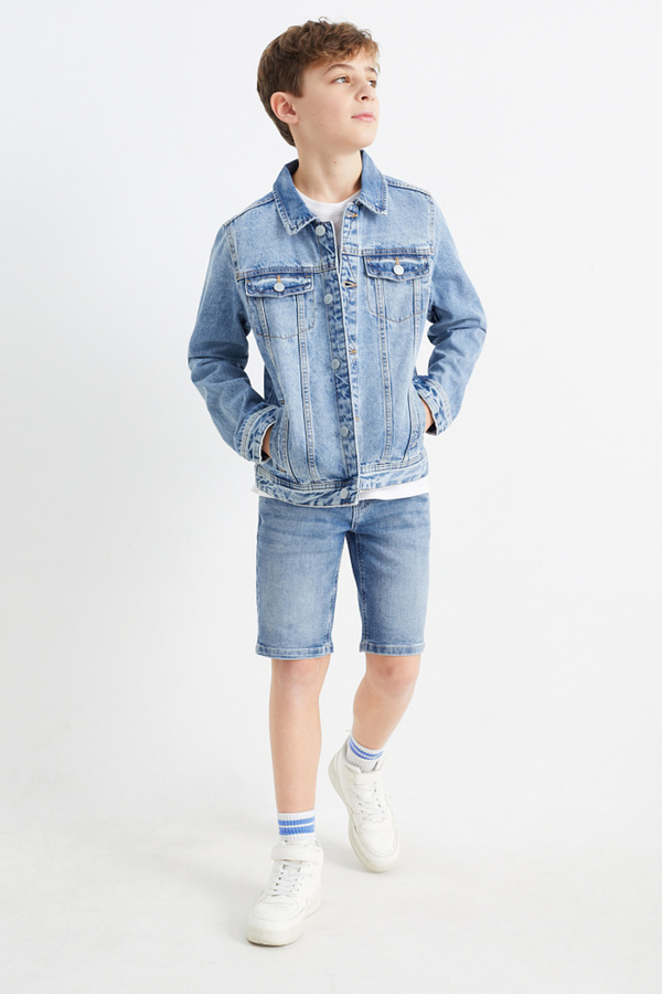 Bild 1 von C&A Jeans-Shorts, Blau, Größe: 128