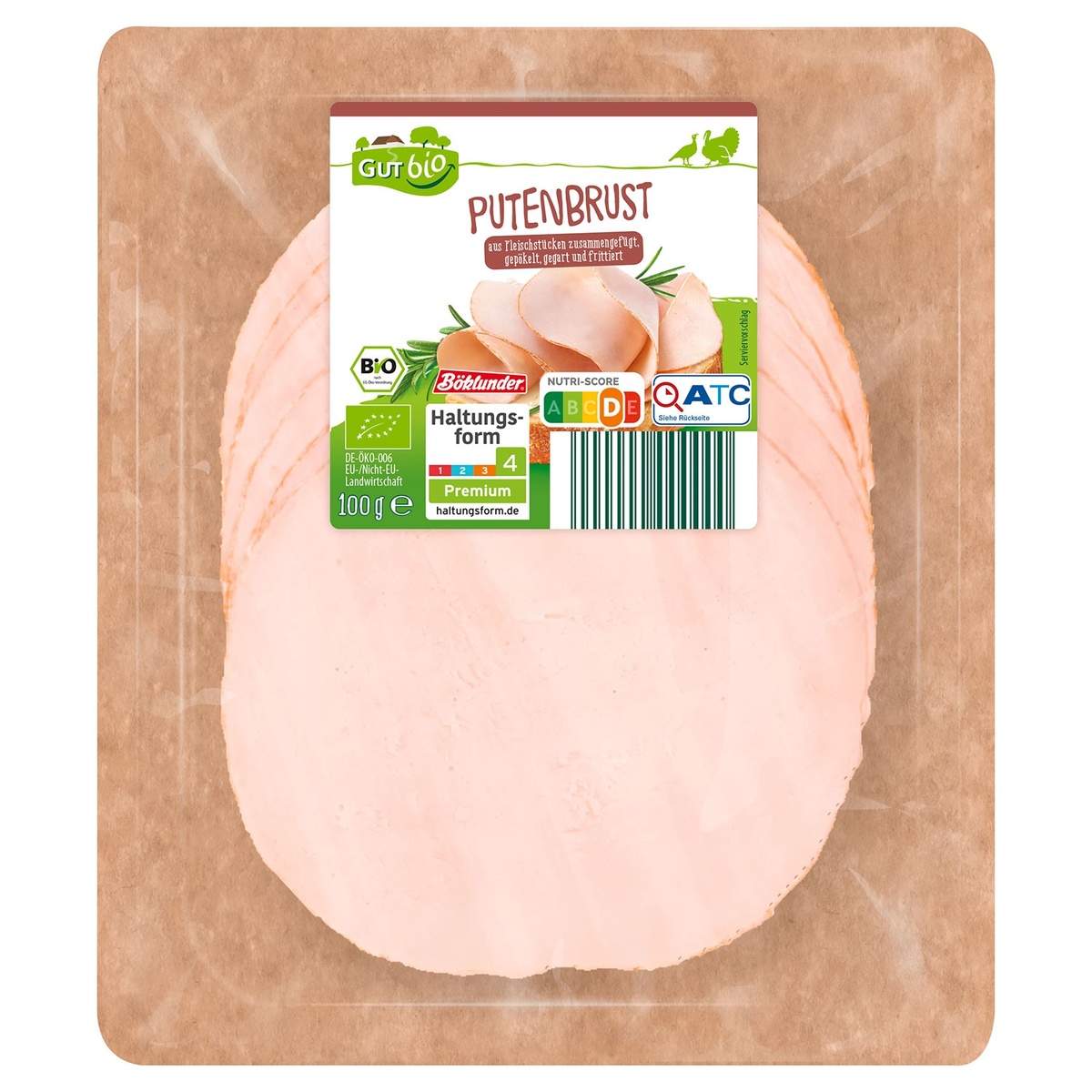 Bild 1 von GUT BIO Bio-Putenbrust 100 g
