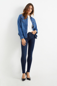 C&A Premium Denim by C&A-Skinny Jeans-Mid Waist-LYCRA®, Blau, Größe: 34
