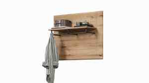 Wandgarderobe Paneel 91 x70 cm Eiche - JARON