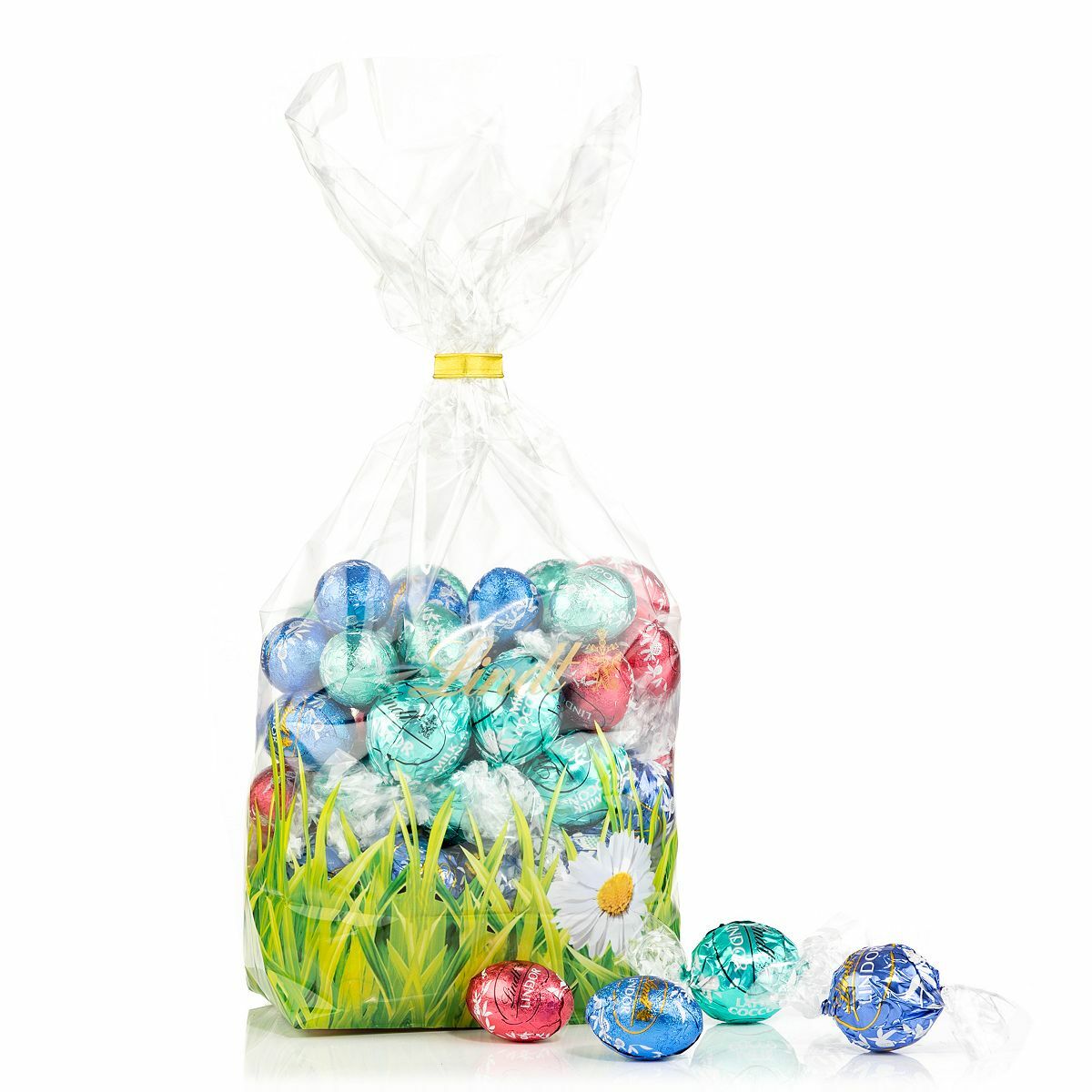 Bild 1 von LINDT Lindor Kugeln und farblich passende Mini Eier Inhalt 675g, 66 Stück