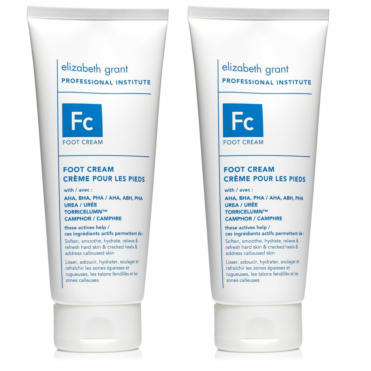 Bild 1 von ELIZABETH GRANT Professional Institut Fußcreme 2x 200ml