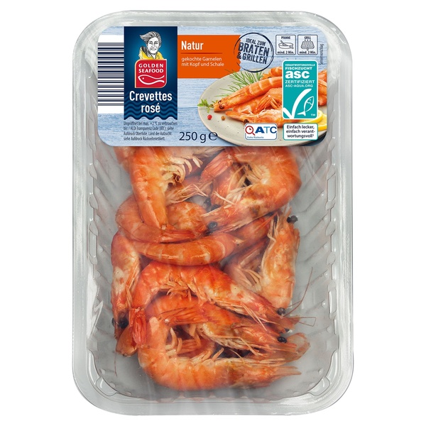 Bild 1 von GOLDEN SEAFOOD Crevettes rosé 250 g