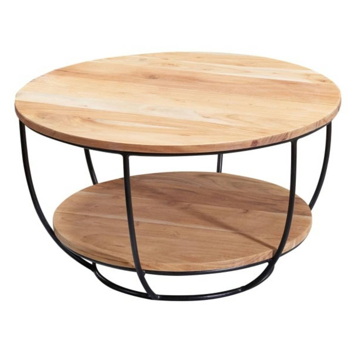 Bild 1 von Couchtisch rund Ø 60 cm Akazie massiv